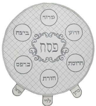 כיסוי מהודר לשלוש מצות - קערת ליל הסדר
