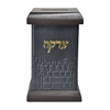 תמונה של קופת צדקה מרובעת מעור – דגם ירושלים