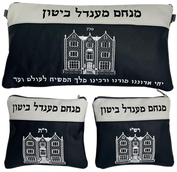 סט לתפילין בר מצווה - עור 770 - הכל כלול