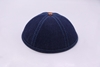 תמונה של כיפת יודאיקה דמוי ג'ינס כחול בהיר